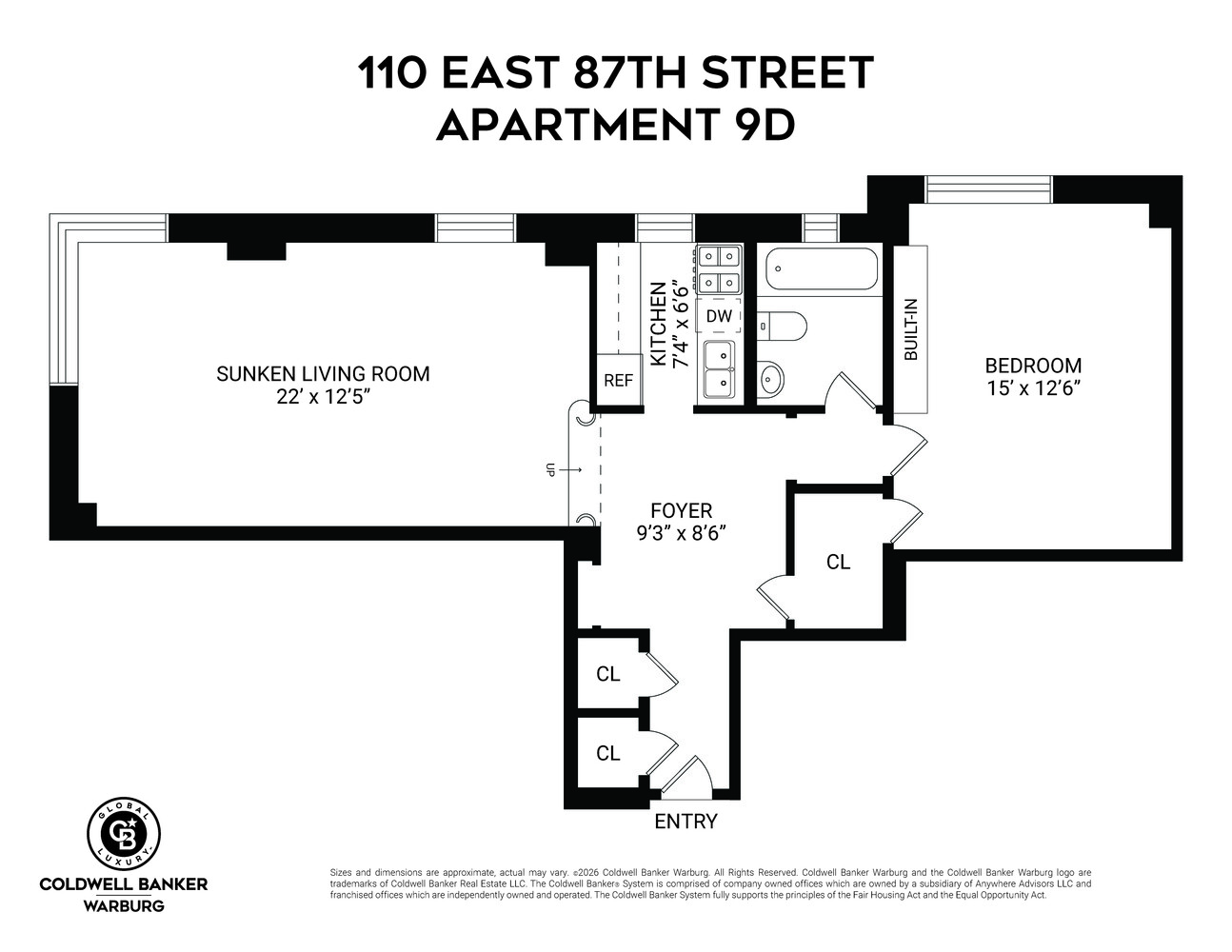 110 E 87TH Street 9D