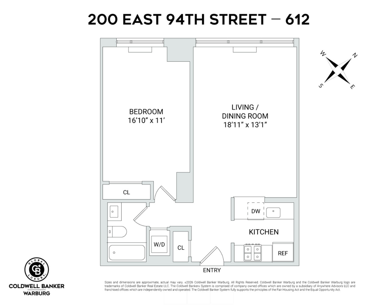 200 E 94TH Street 612