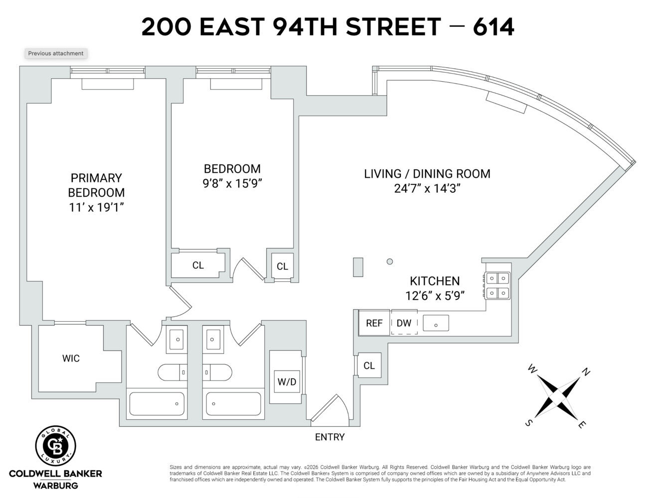 200 E 94TH Street 614