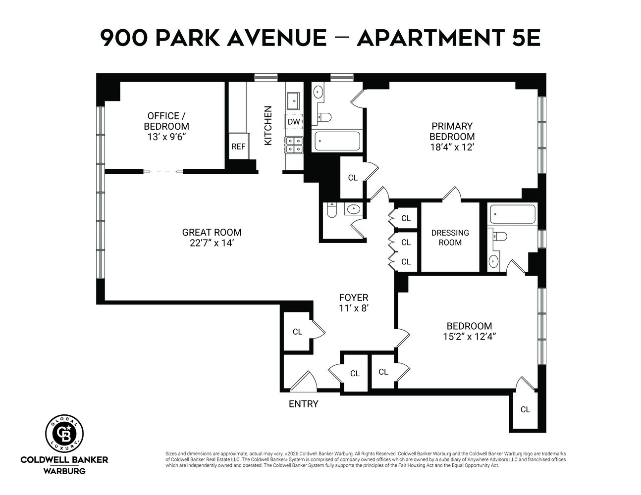 900 PARK Avenue 5E