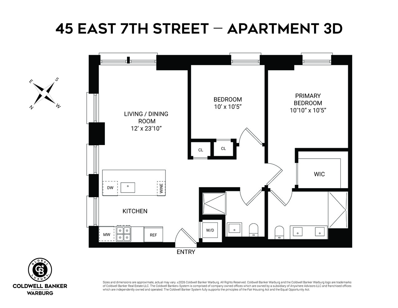 45 E 7TH Street 3D