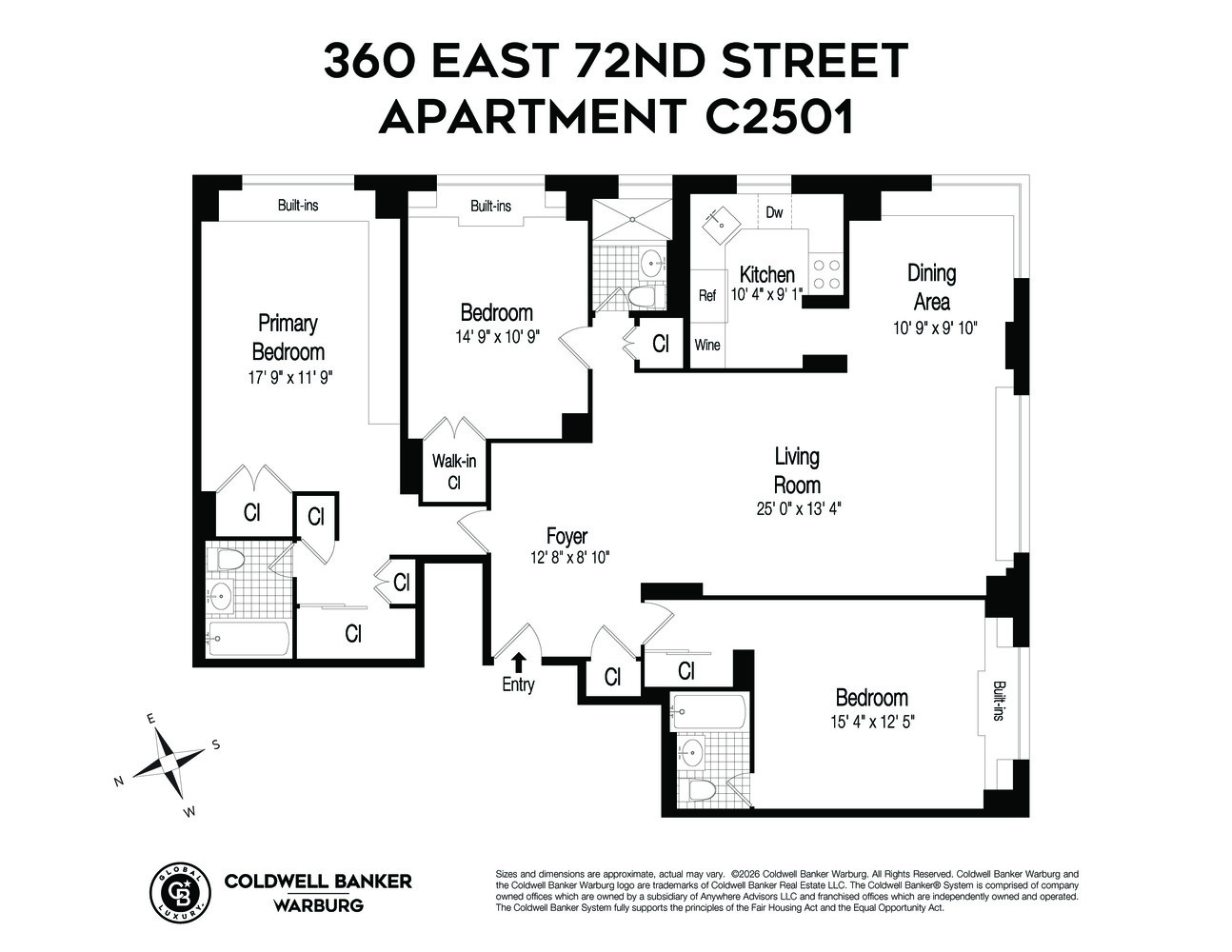 360 E 72ND Street C2501