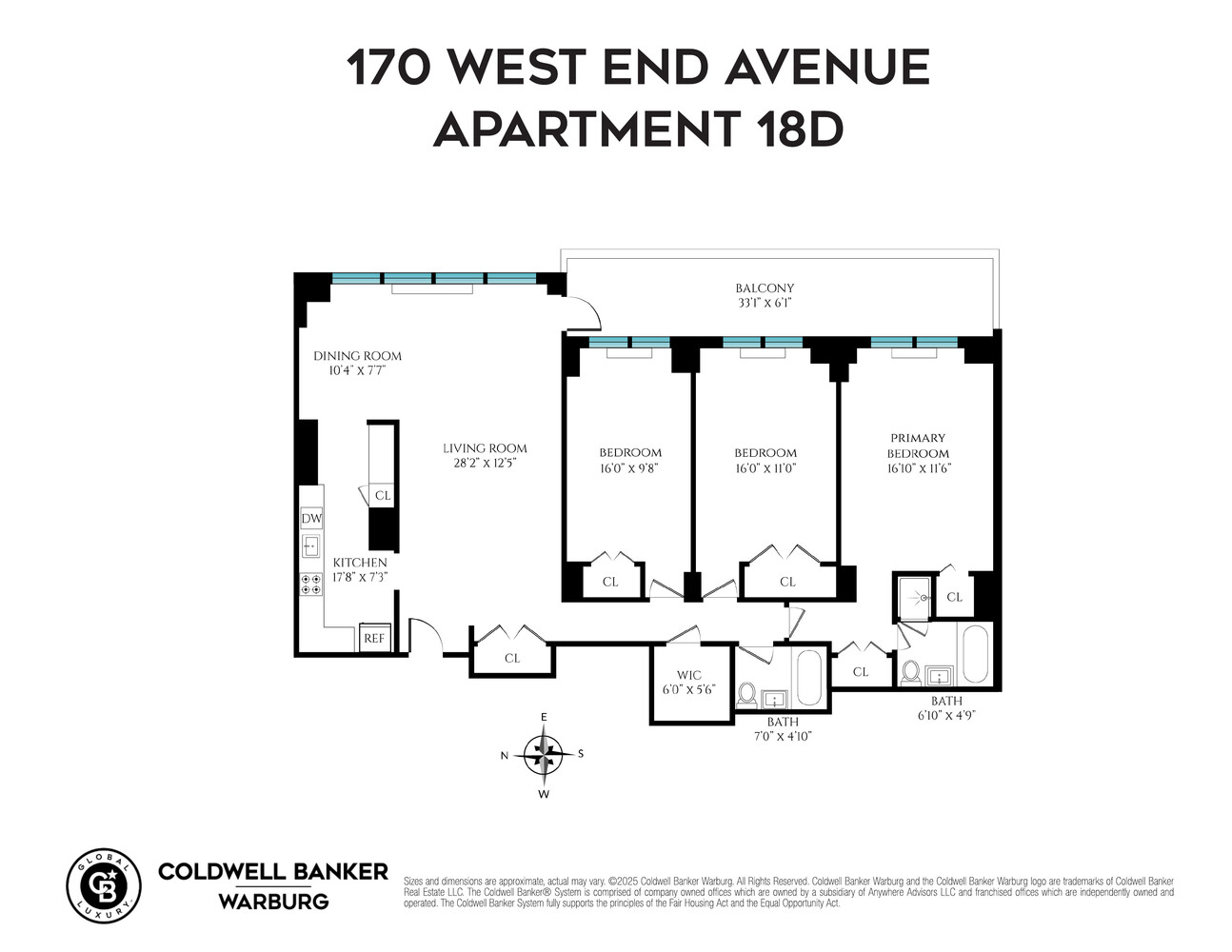 170 W END Avenue 18D