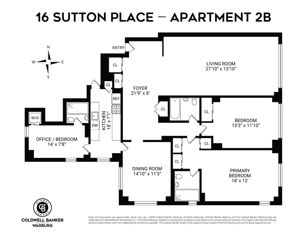 16 SUTTON Place 2B
