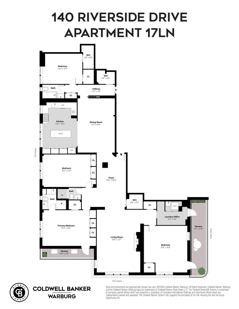 140 RIVERSIDE Drive 17LN