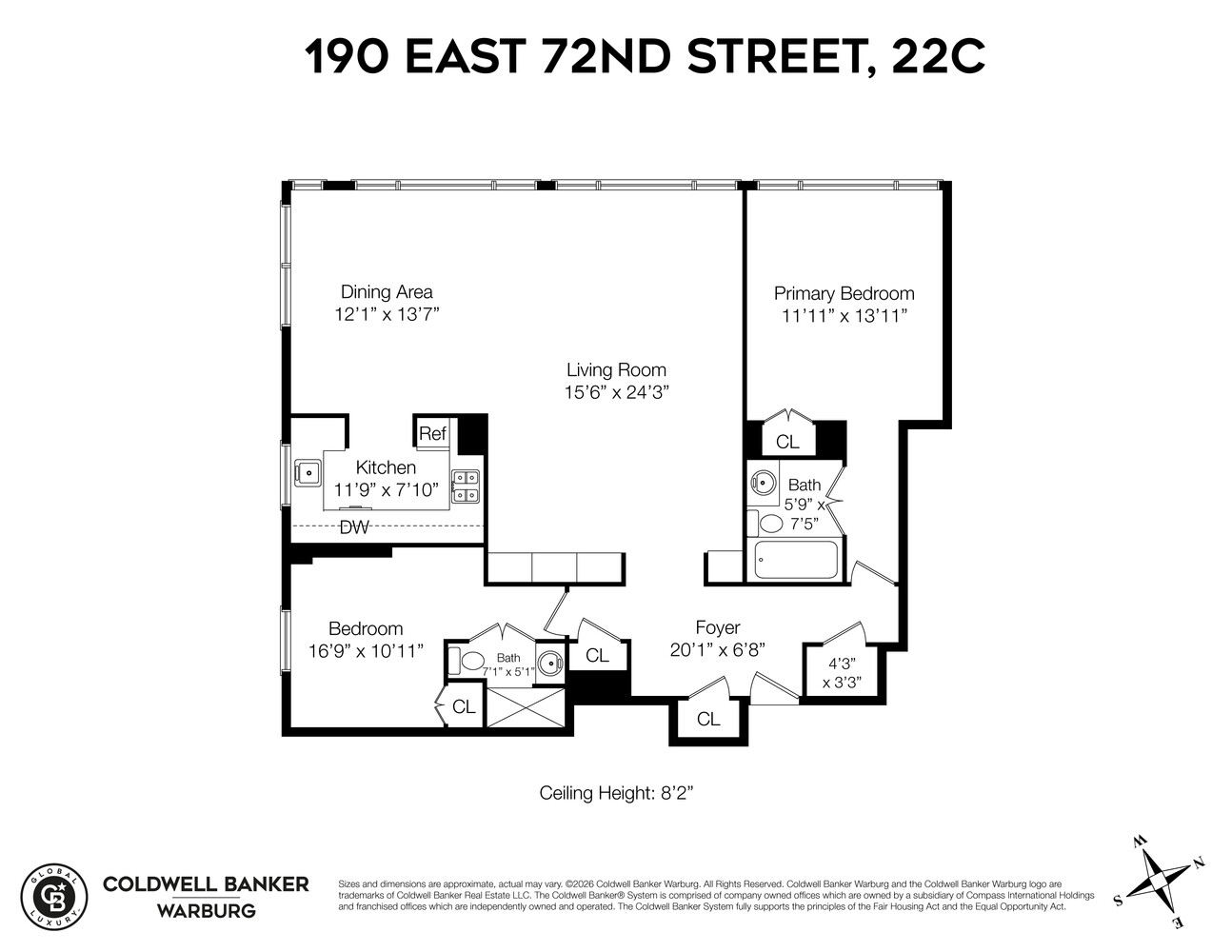 190 E 72ND Street 22C