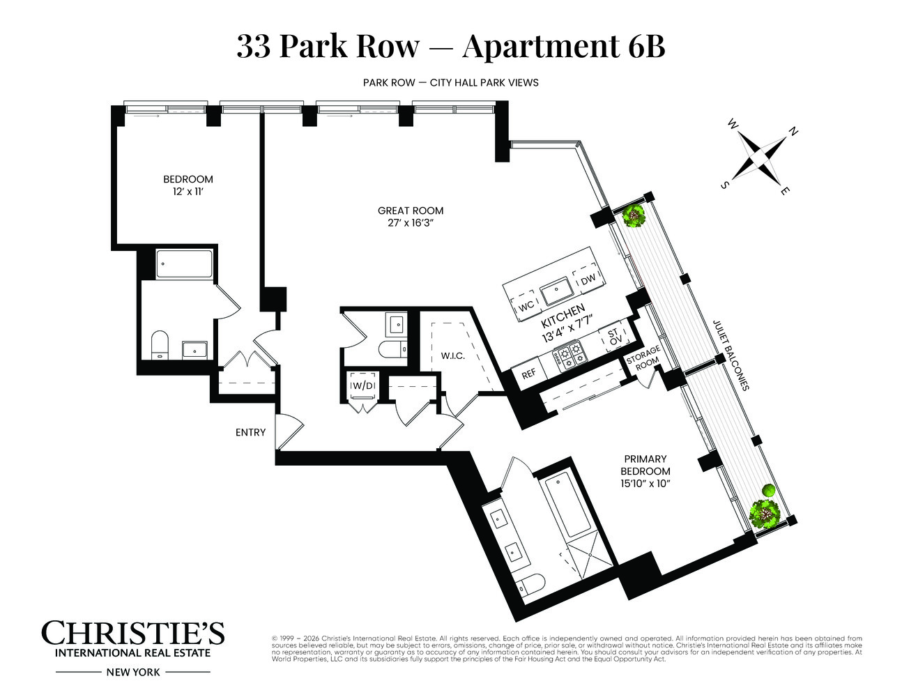 33 PARK Row 6B