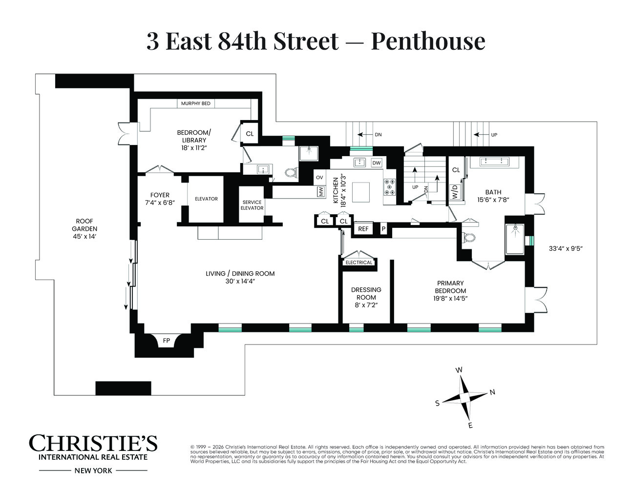 3 E 84TH Street PH
