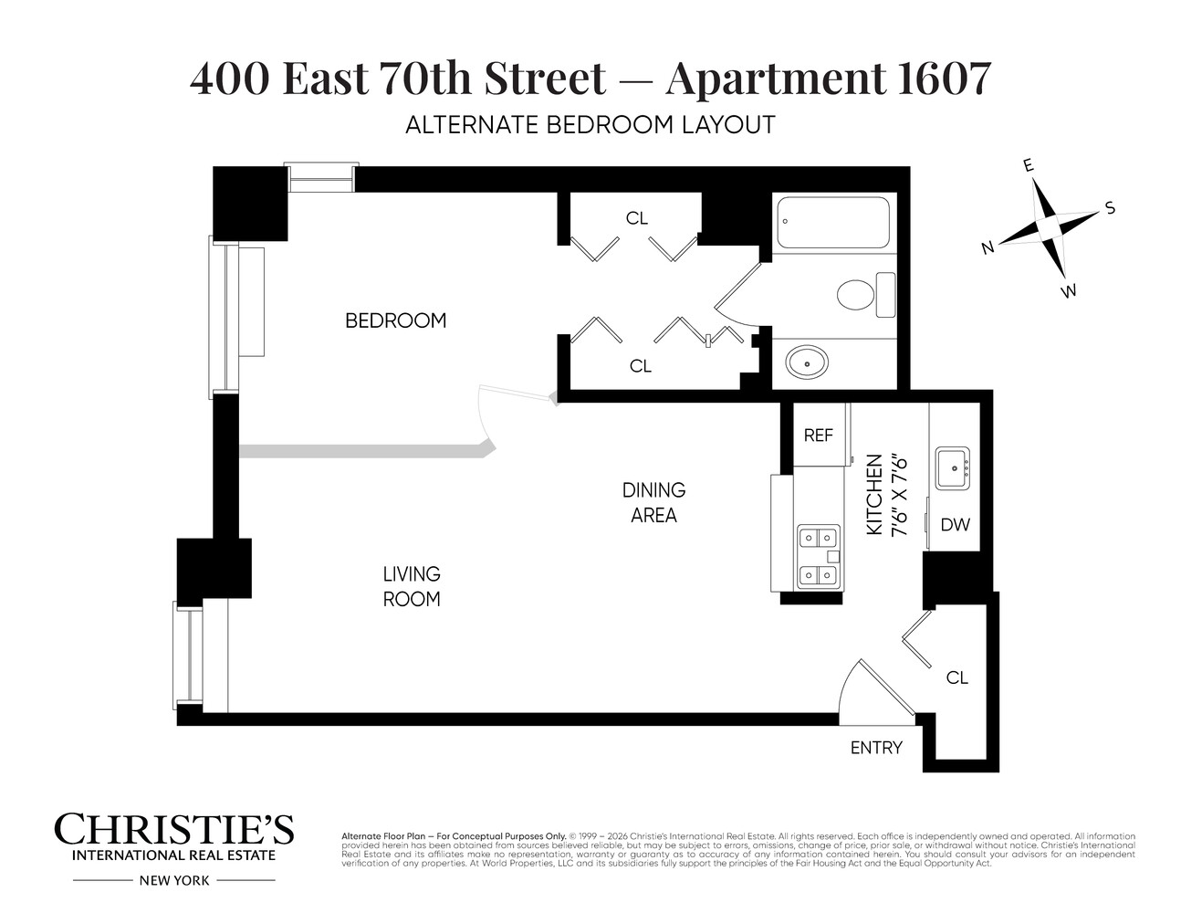 400 E 70TH Street 1607