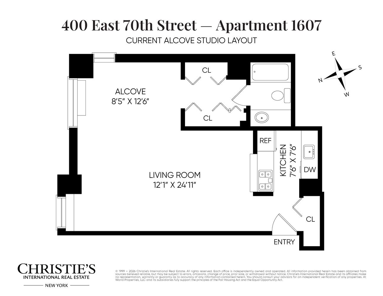 400 E 70TH Street 1607