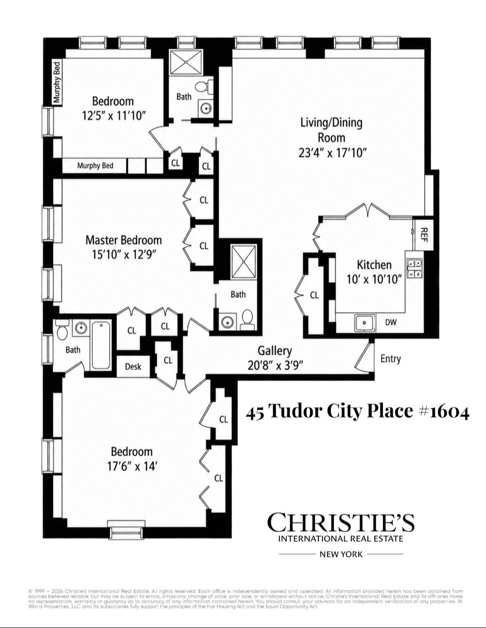 45 TUDOR CITY Place 1604