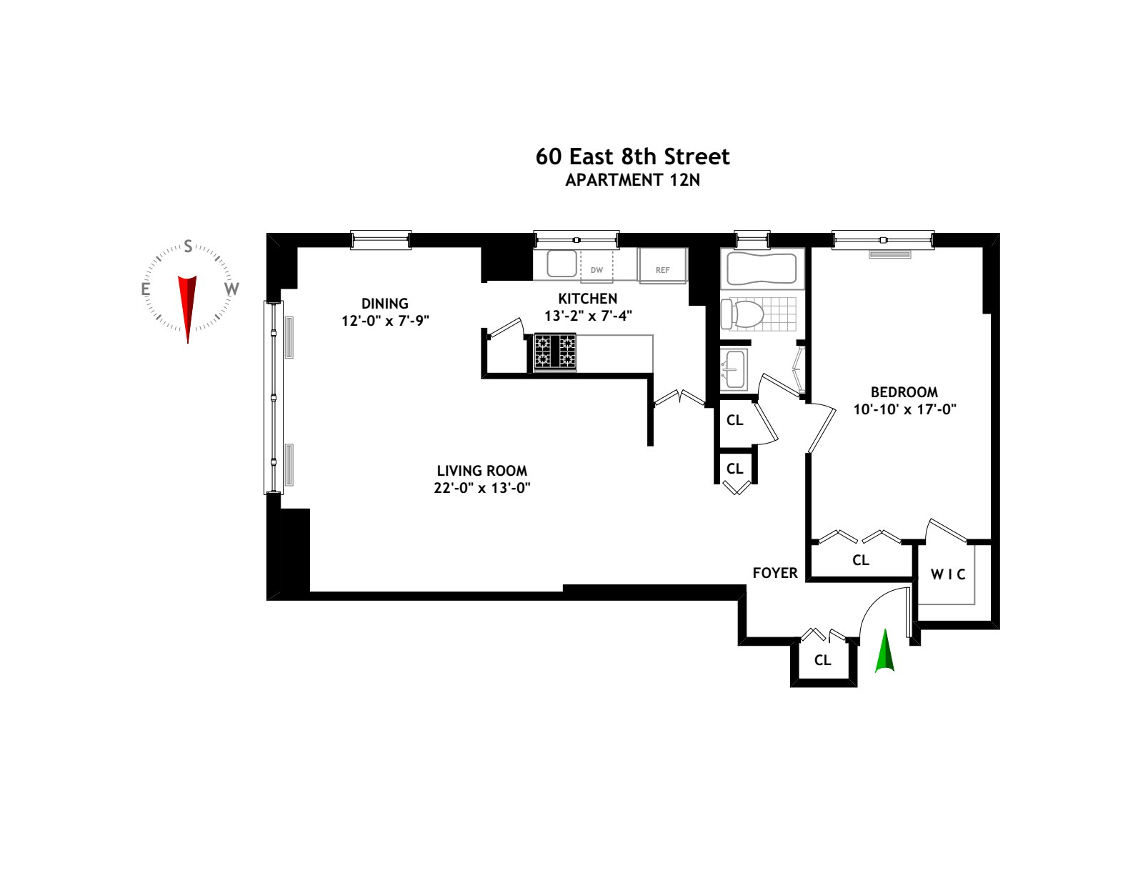 60 E 8TH Street 12N