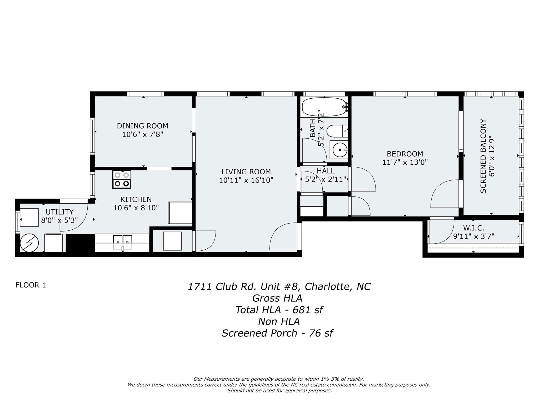 1711 Club Road