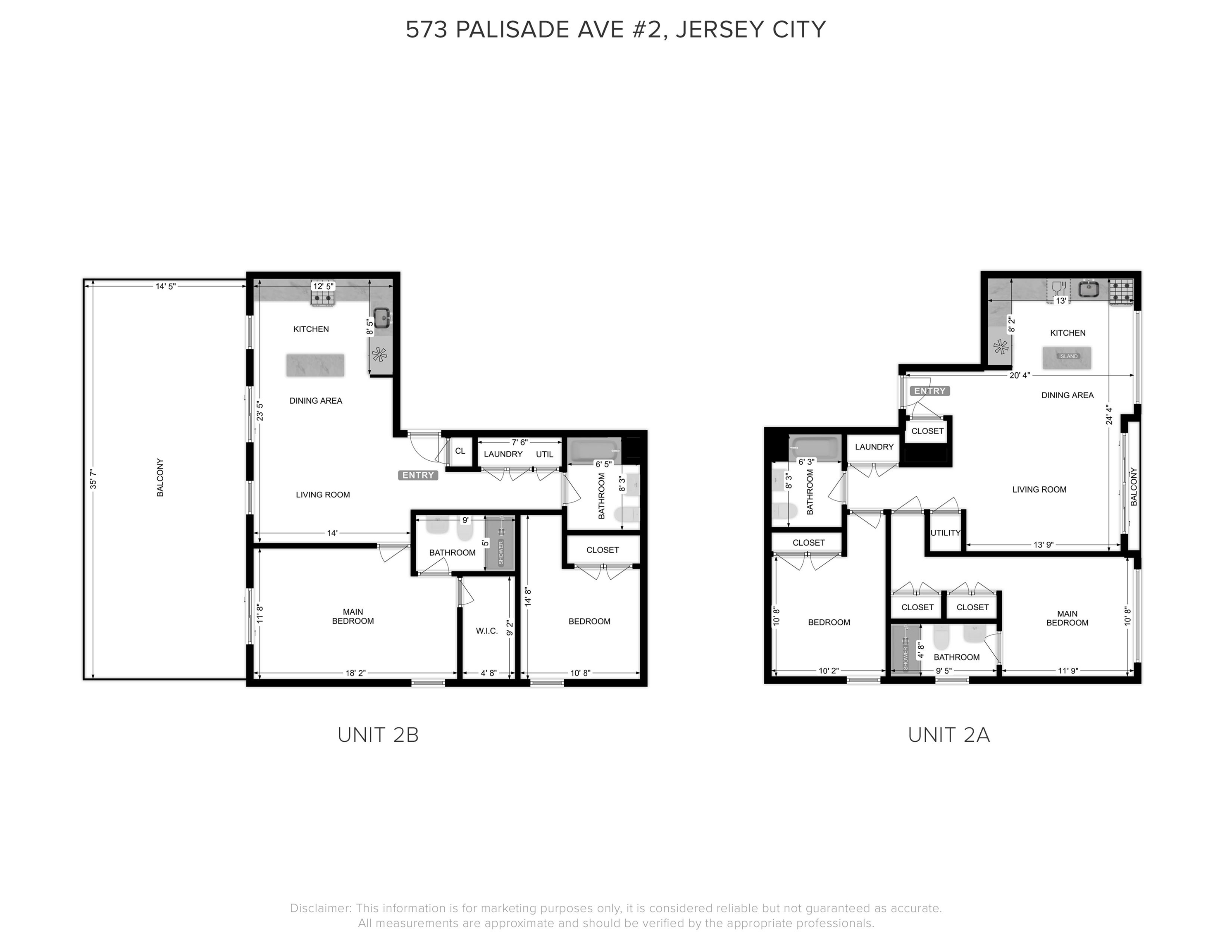573 PALISADE AVE Unit: 2B