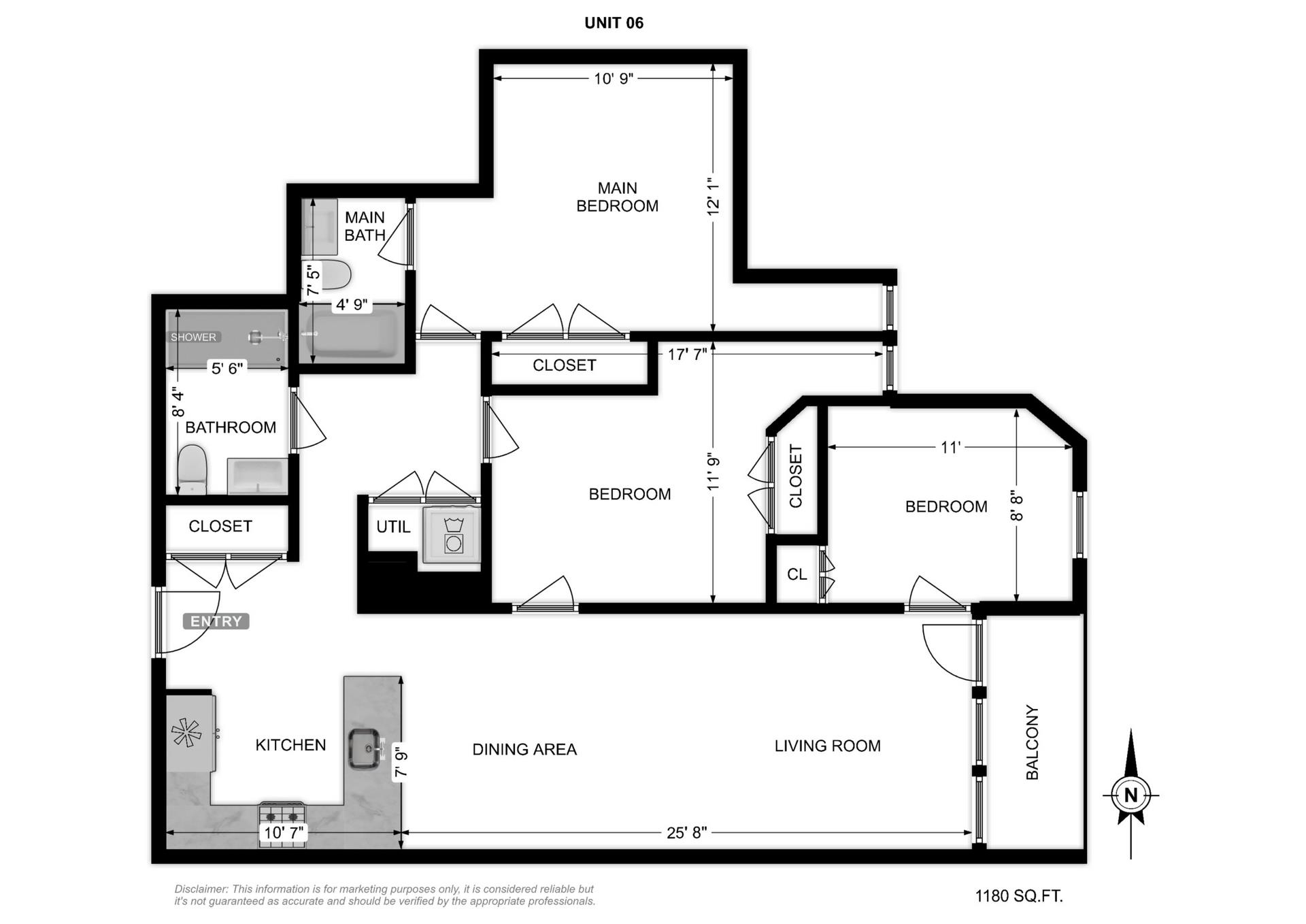 412 WHITON ST Unit: 306