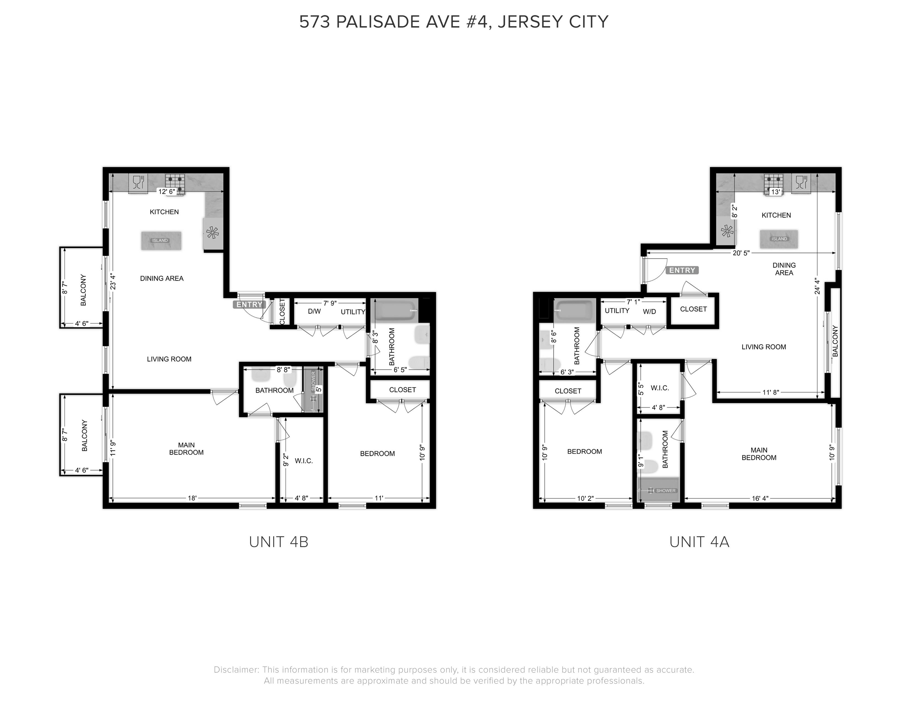 573 PALISADE AVE Unit: 4B