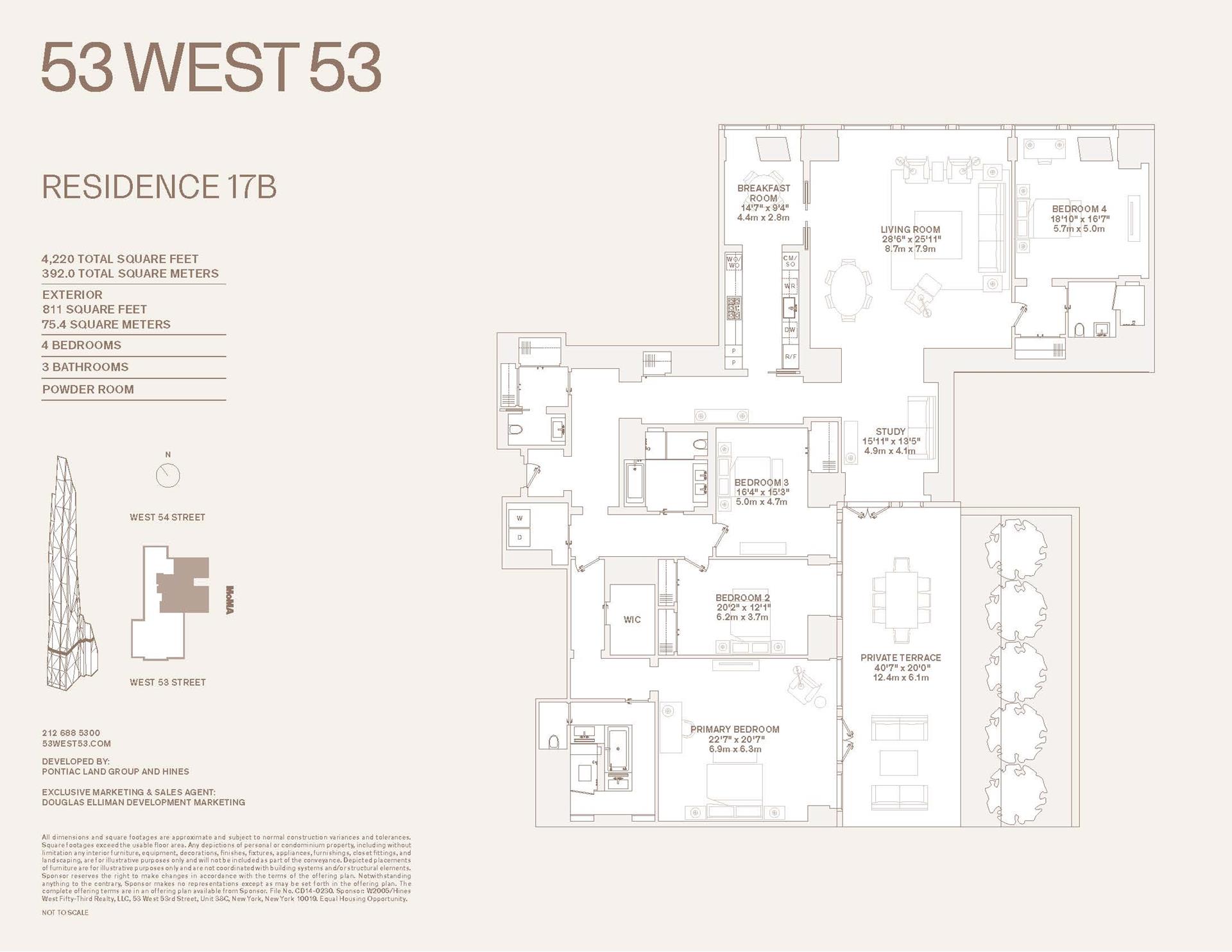 53 W 53RD Street 17B