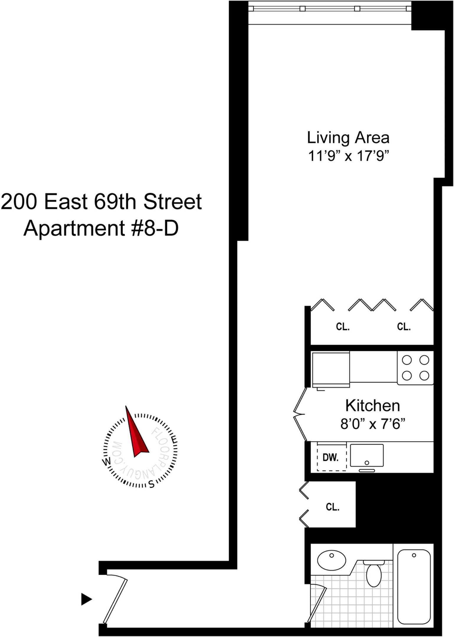 200 E 69TH Street 8D