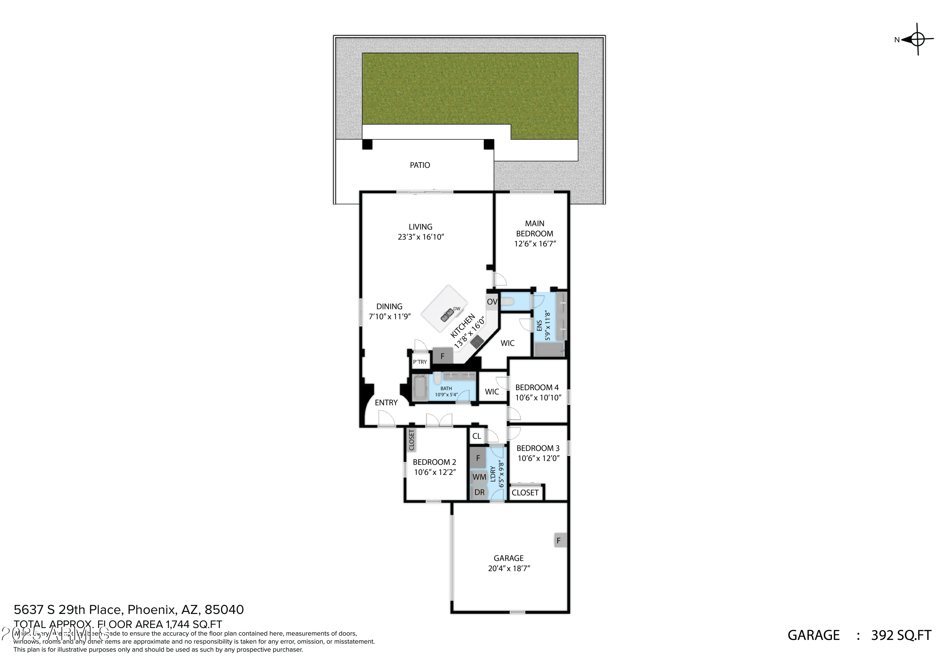5637 S 29TH Place