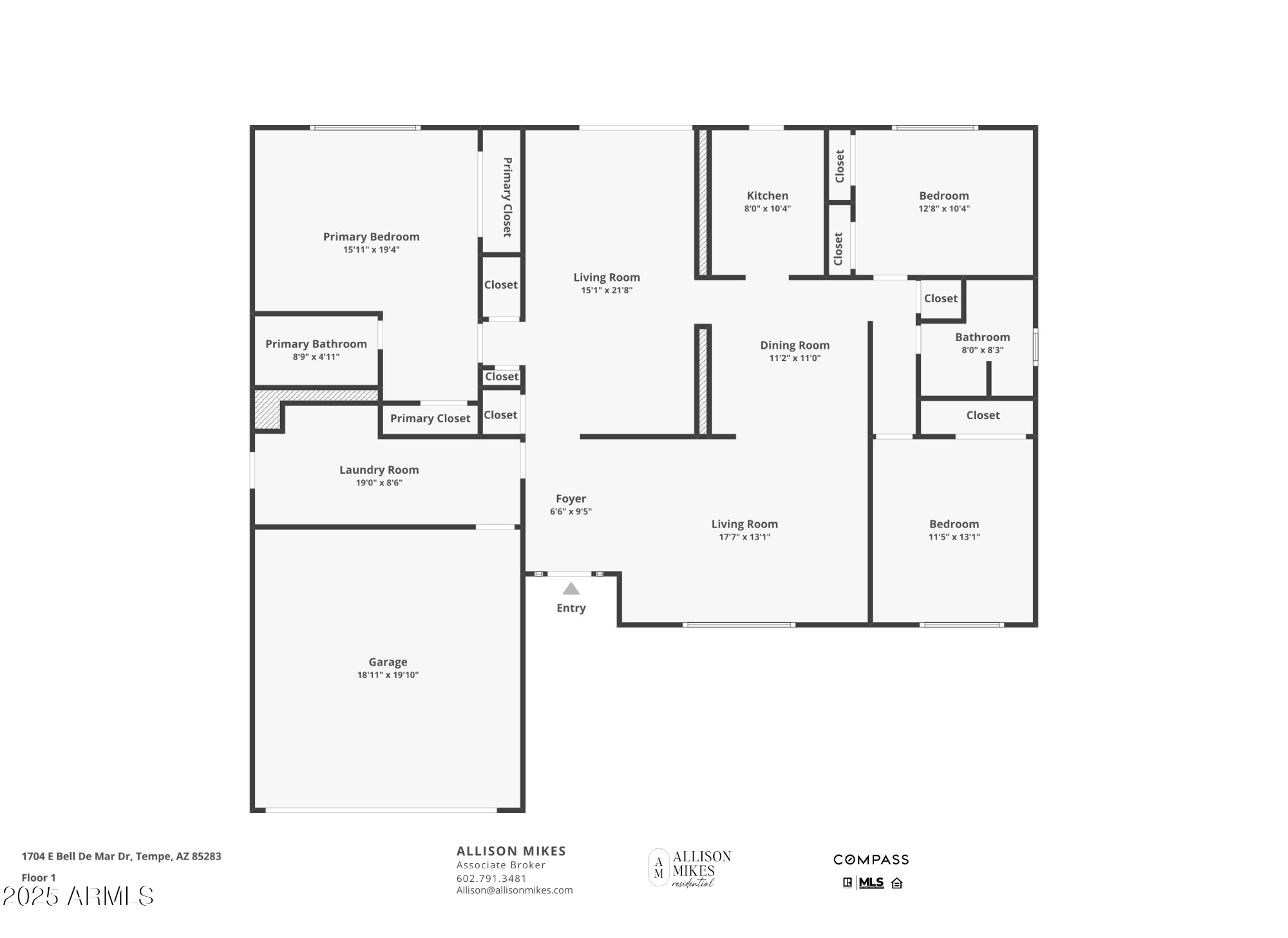 1704 E BELL DE MAR Drive