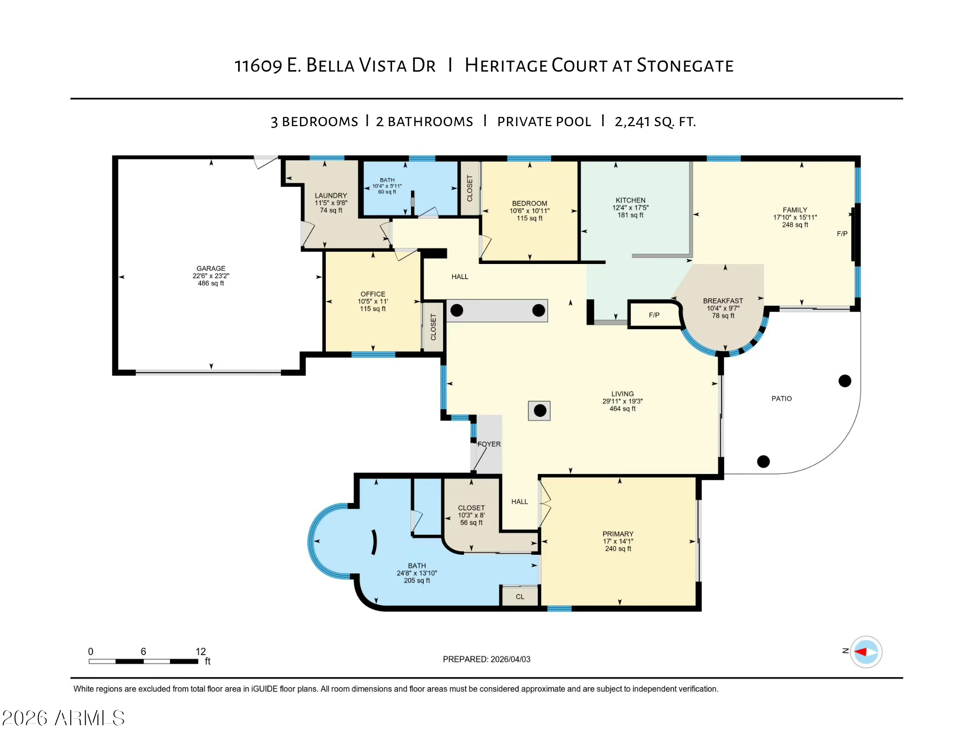 11609 E BELLA VISTA Drive