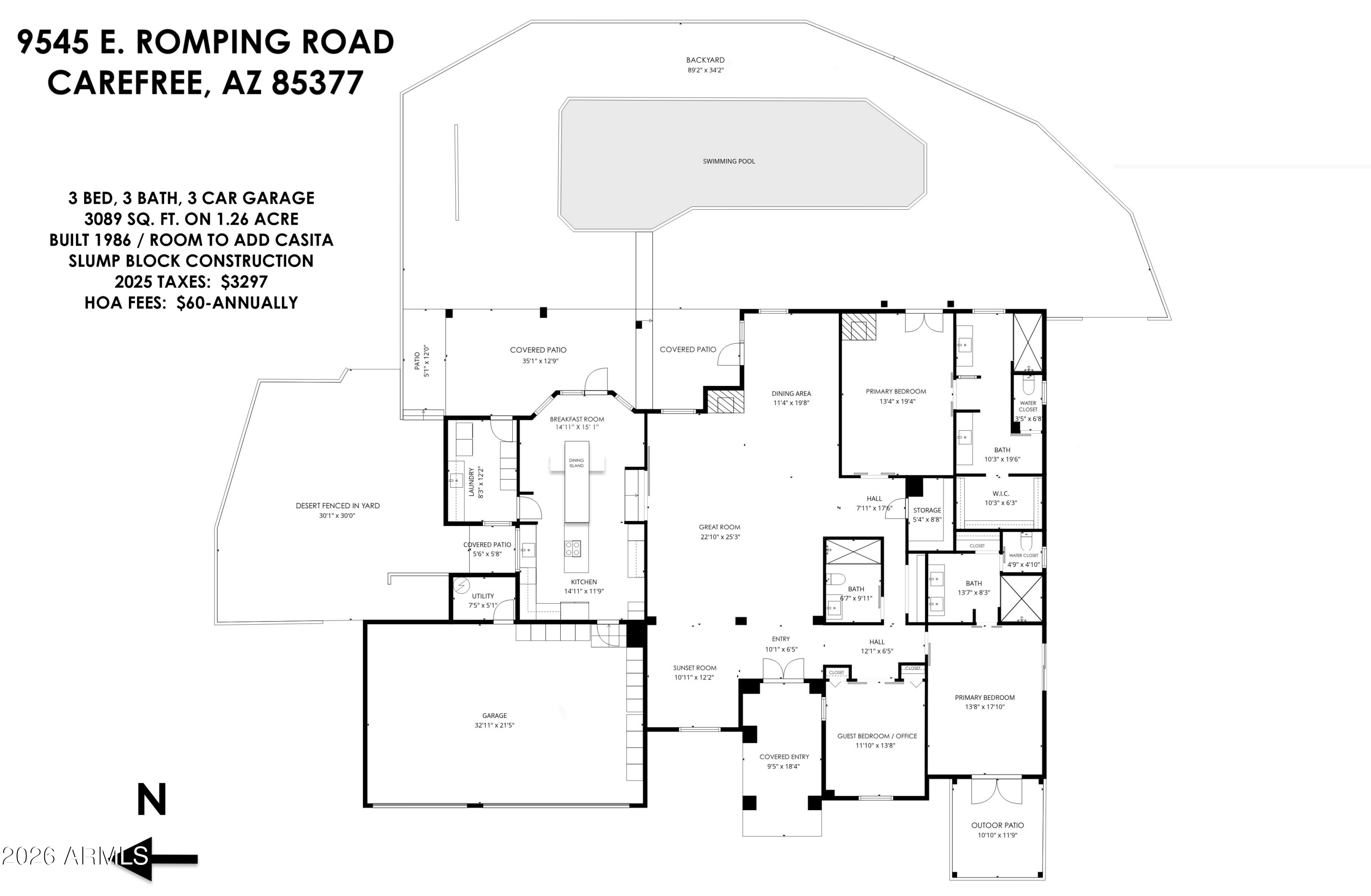 9545 E ROMPING Road 90