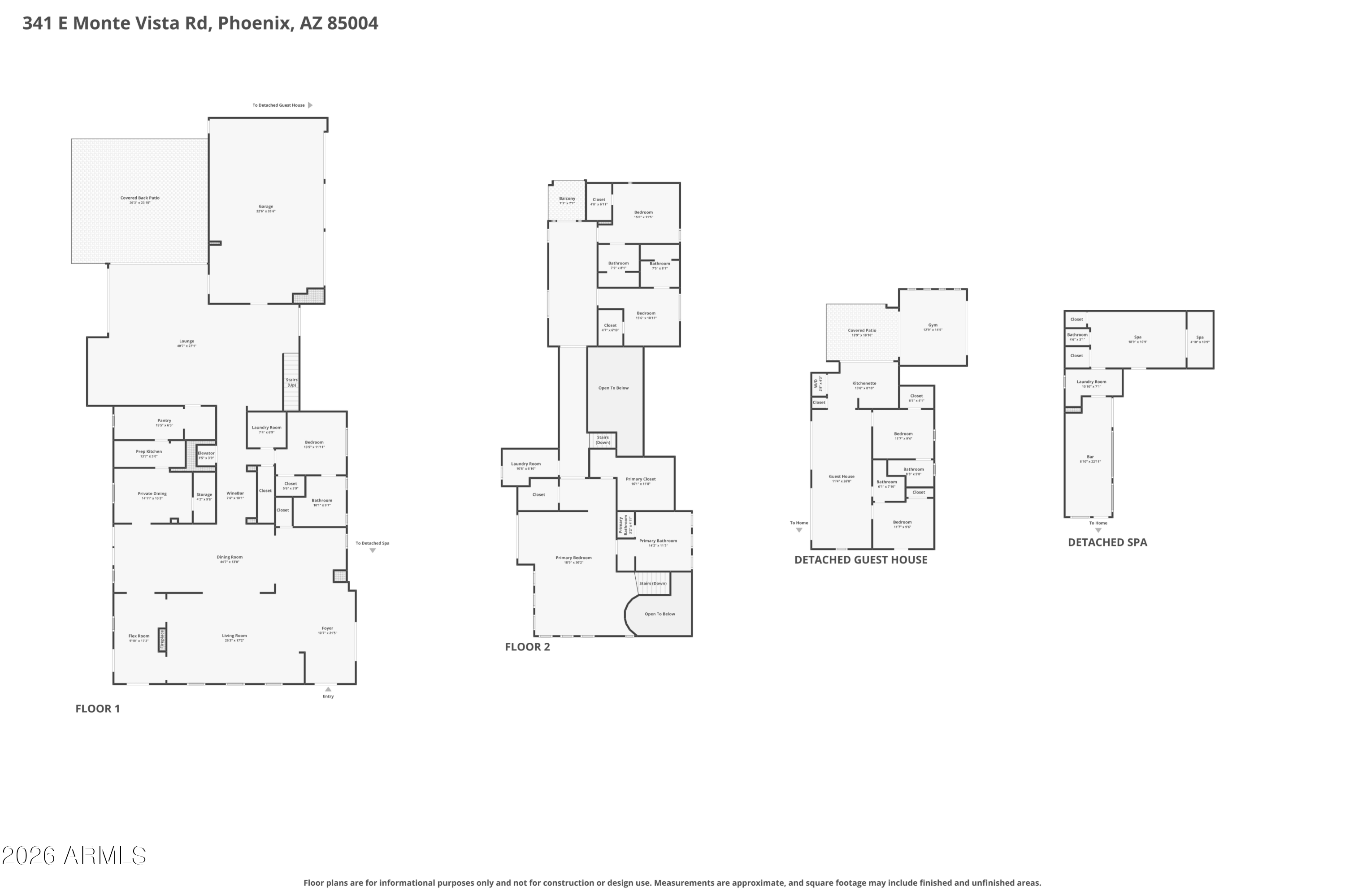 341 E MONTE VISTA Road
