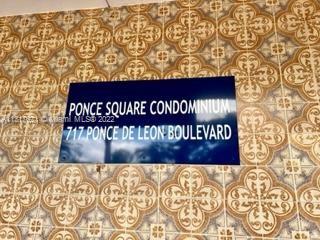 717 Ponce De Leon Blvd Unit: 205