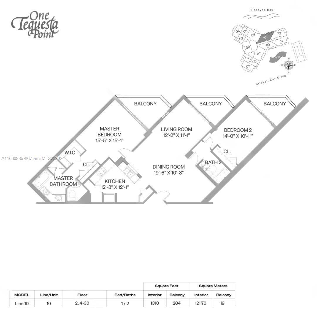 888 Brickell Key Dr # 710