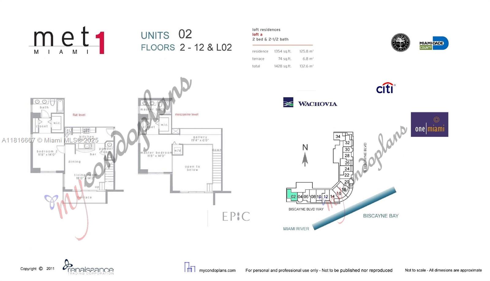 300 S Biscayne Blvd # 802 Unit: L-802