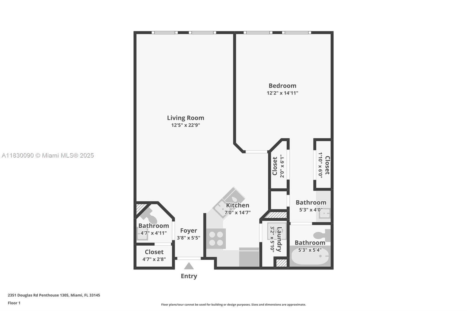 2351 Douglas Rd # 1305 Unit: PH 1305