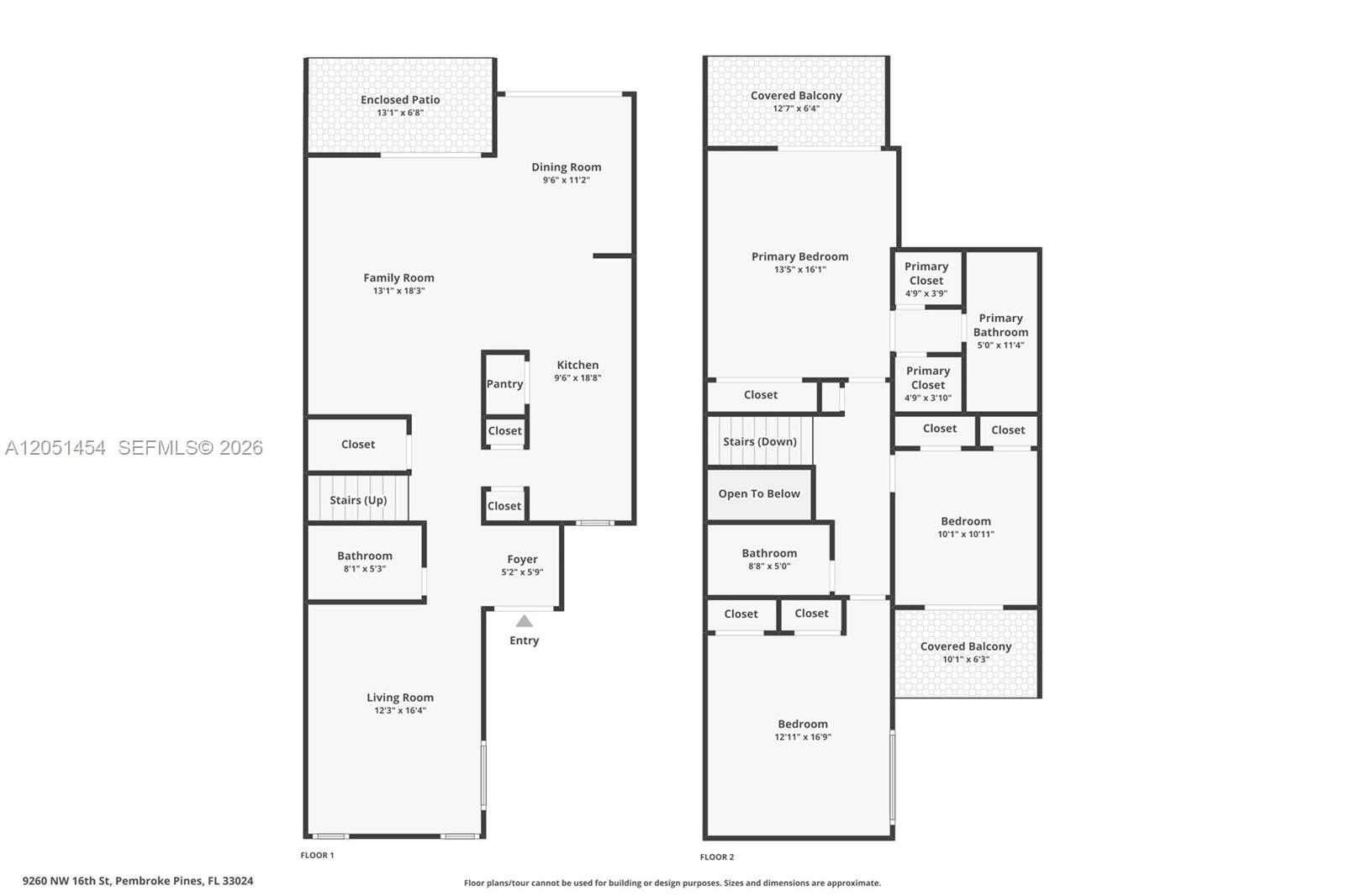 9260 NW 16th St # 9260 Unit: #9260