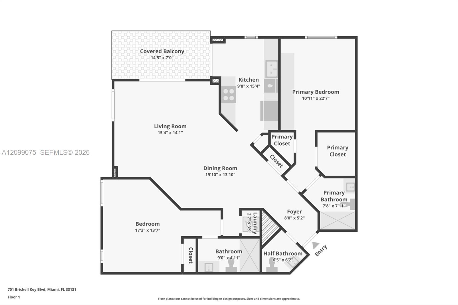 701 Brickell Key Blvd # 1004
