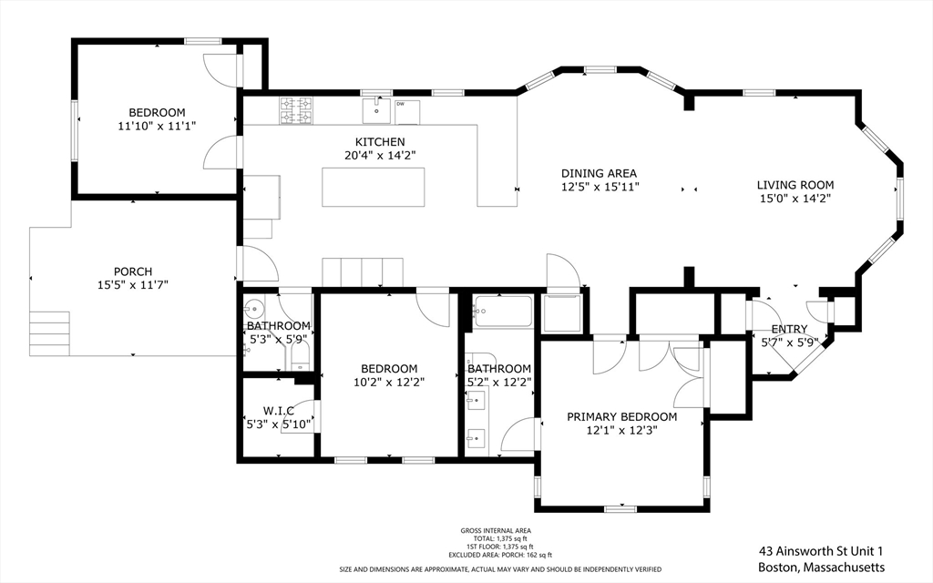 43 Ainsworth Street # 1
