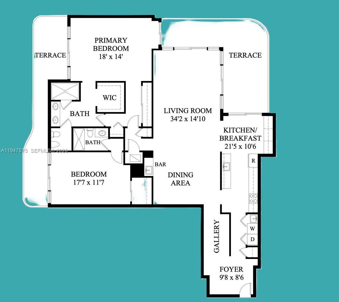 3440 S Ocean Blvd # 105N