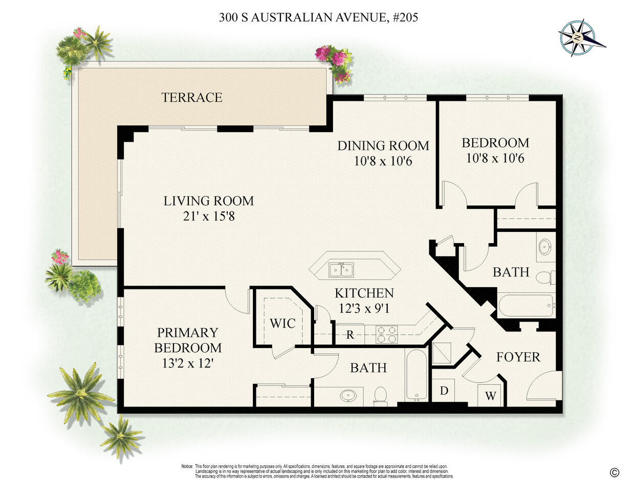 300 S Australian Avenue 205