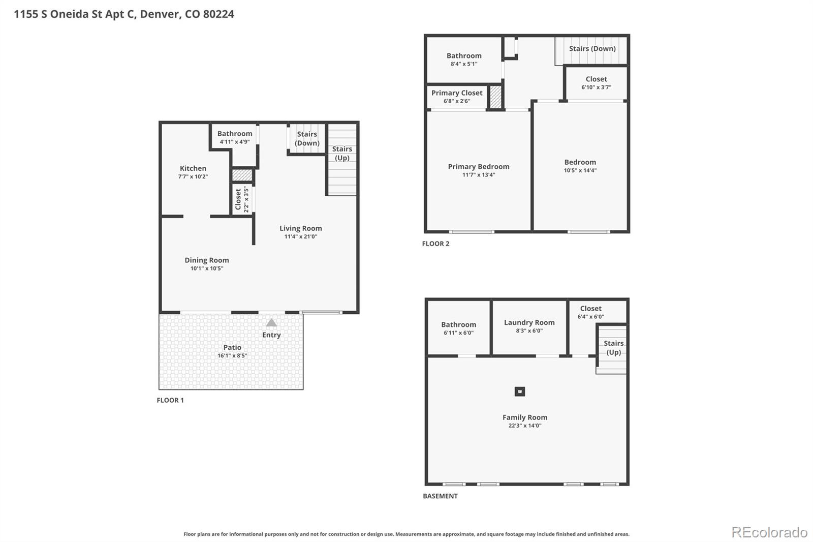 1155 S Oneida Street Unit: C