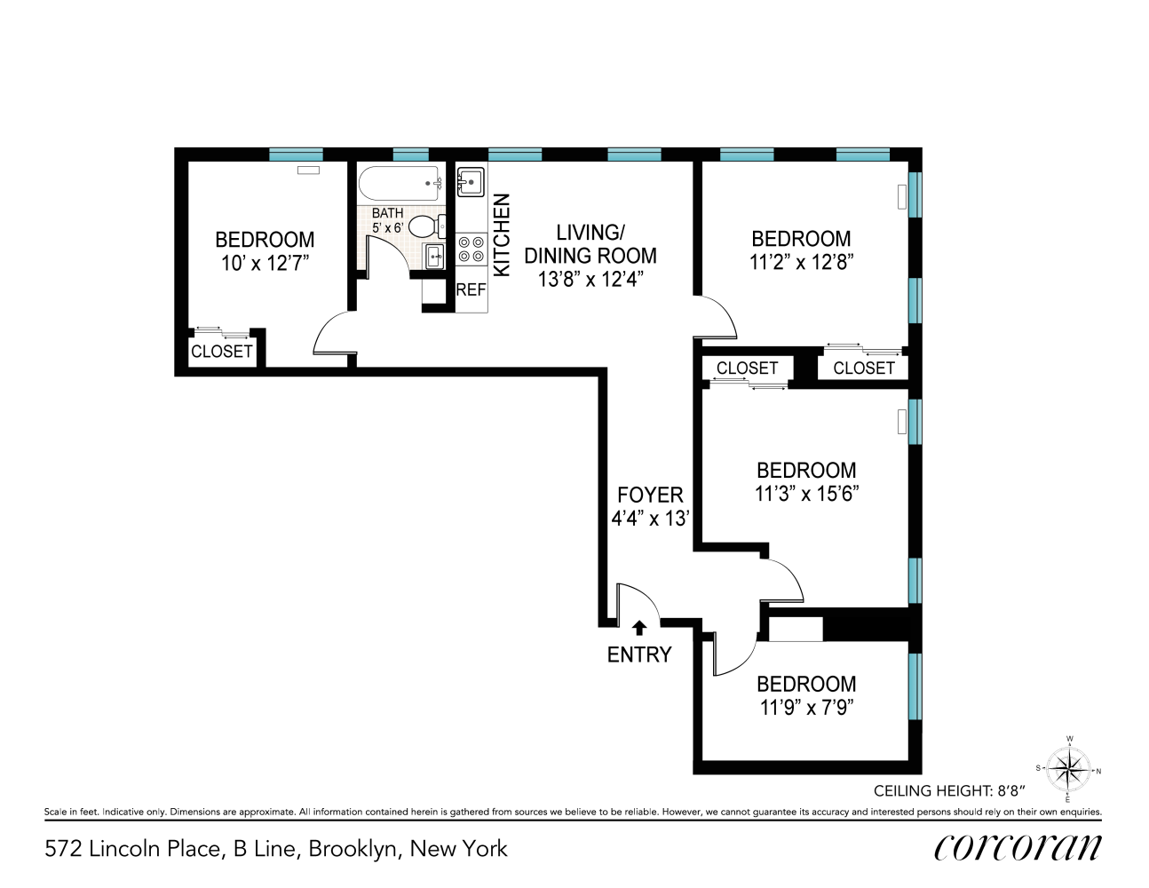 572 LINCOLN Place 3B