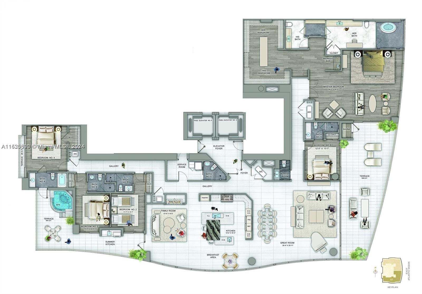 17901 Collins Ave # 1607
