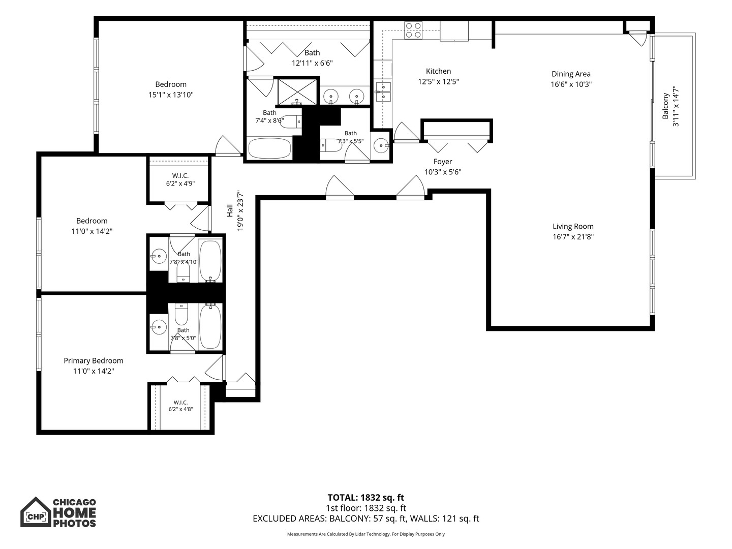 2314 N Lincoln Park West Unit: 9N
