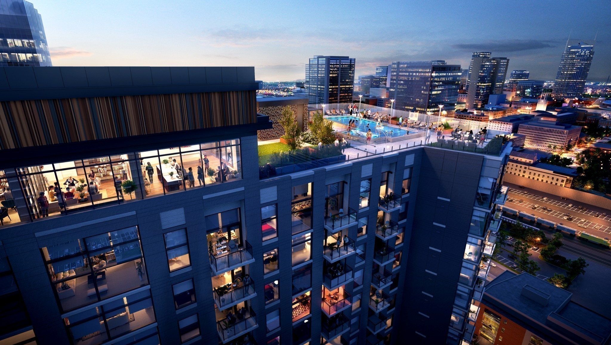 1212 Demonbreun St Unit: 2214