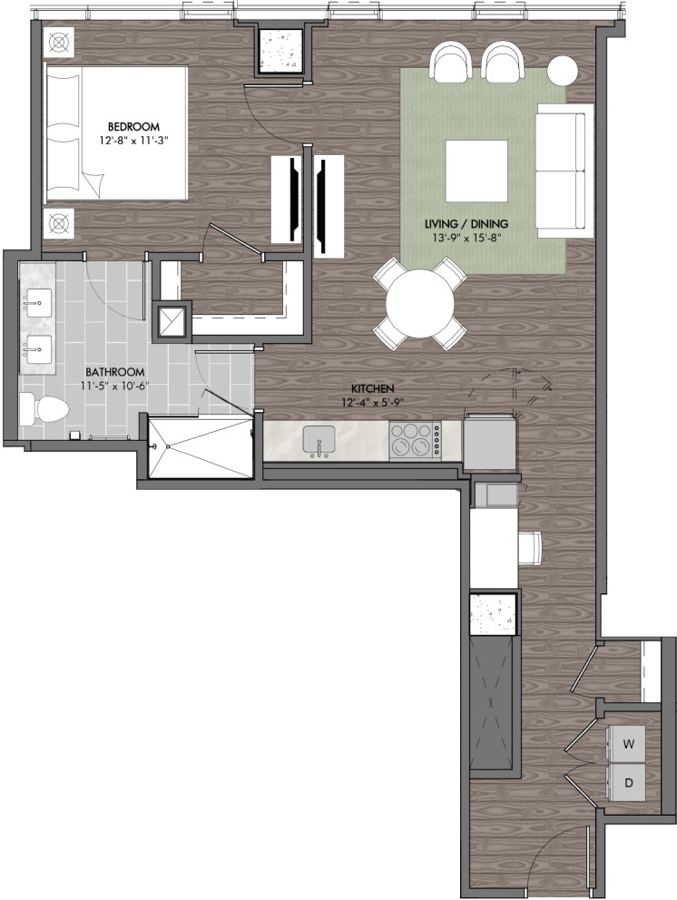 805 Church St, N Unit: 2613
