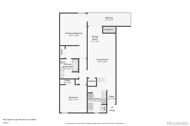 865 S Quebec Street Unit: 303B