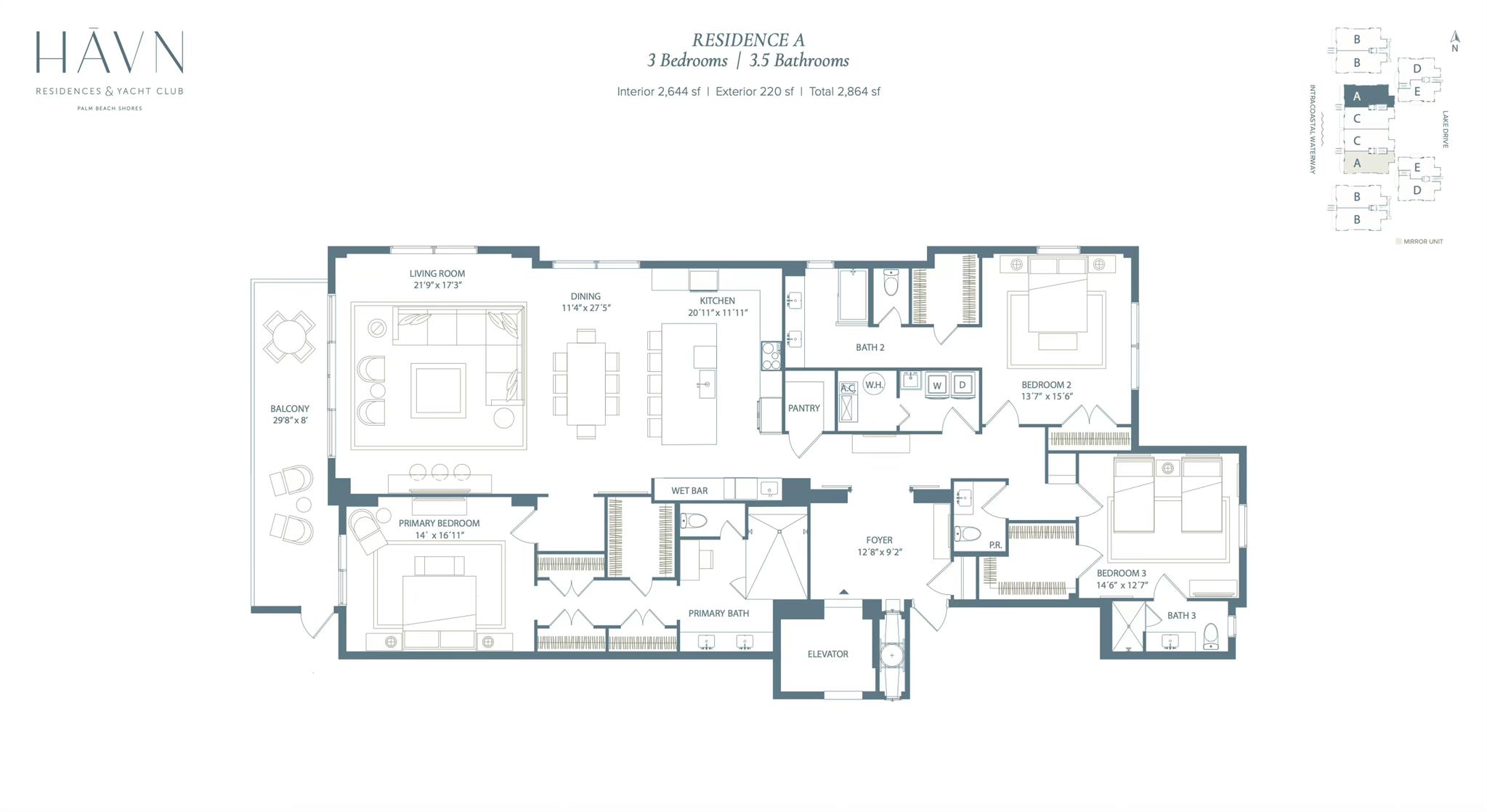 180 Lake Drive 2201