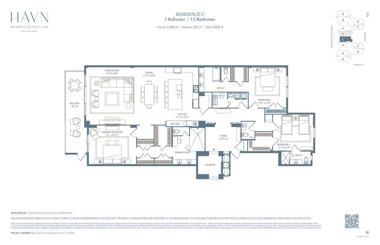 184 Lake Drive 2-103, Palm Beach Shores Unit: 2-103