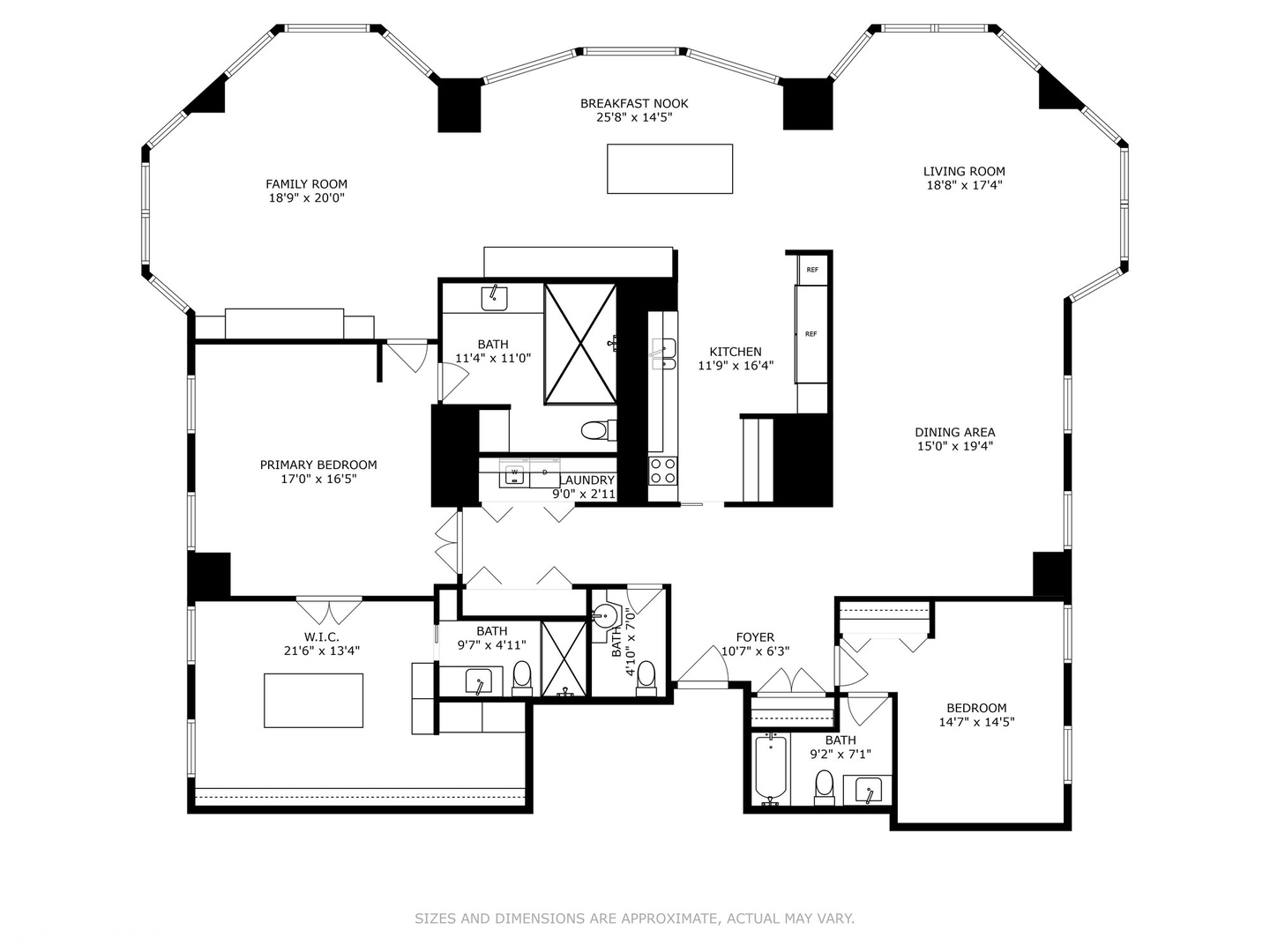 100 E Huron Street Unit: 2705