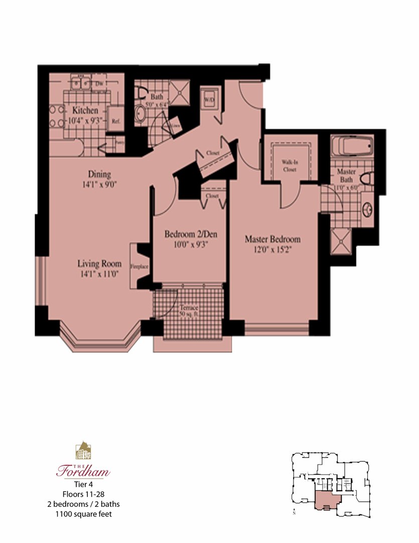 25 E SUPERIOR Street Unit: 1504