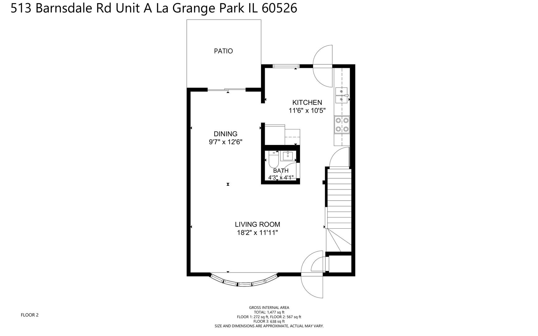 509 Barnsdale Road Unit: A