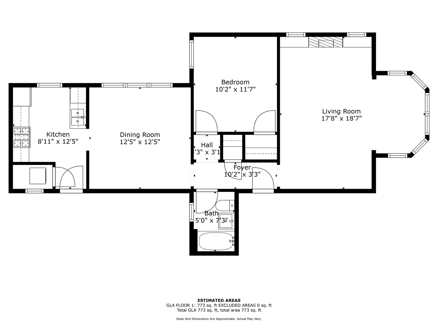 845 S Humphrey Avenue Unit: 3