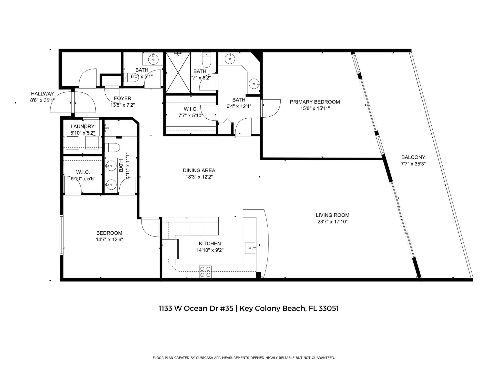 1133 W Ocean Drive Unit: 35